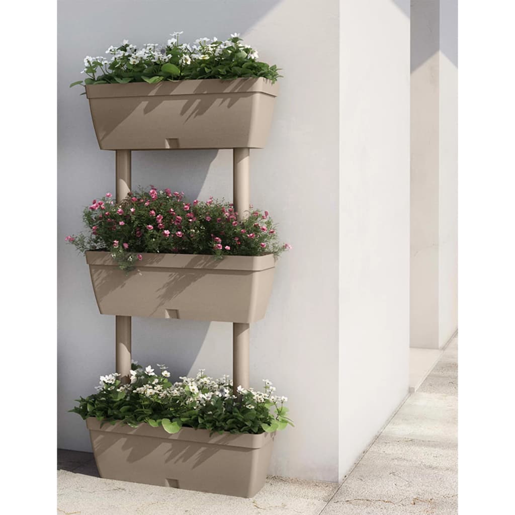 vidaXL Flower Box Vertical Garden Planter Box Plant Pot for Growing Vegetables