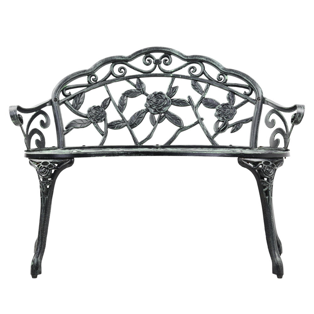 NNEDSZ Victorian Garden Bench - Green