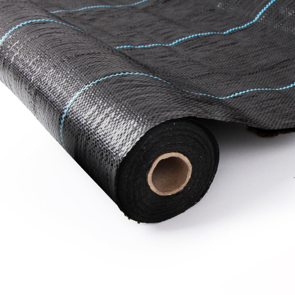 NNEDSZ 1.83m x 30m Weedmat Weed Control Mat Woven Fabric Gardening Plant PE