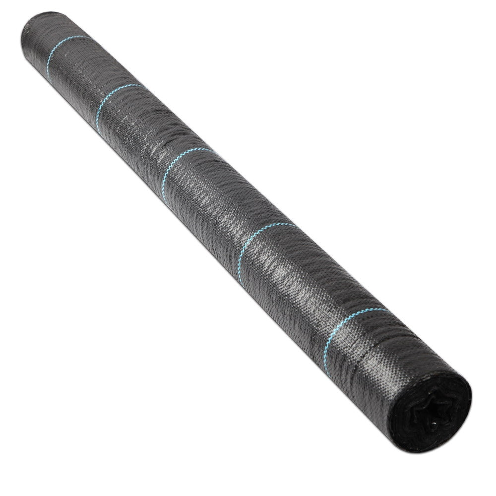 NNEDSZ 3.66m x 30m Weedmat Weed Control Mat Woven Fabric Gardening Plant PE