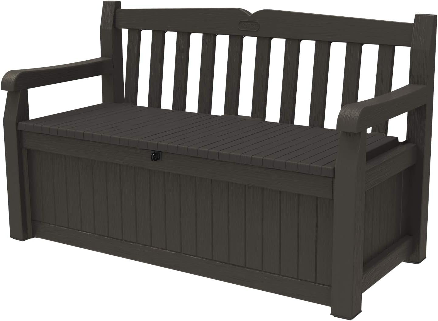 70 Gallon Outdoor Storage Bench Box for Garden Tools-0