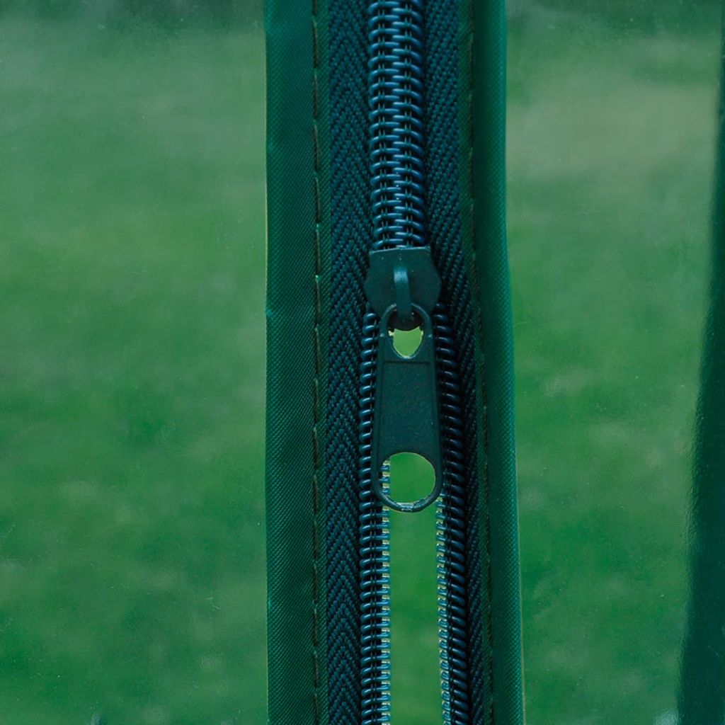 vidaXL Green House 4 Shelf