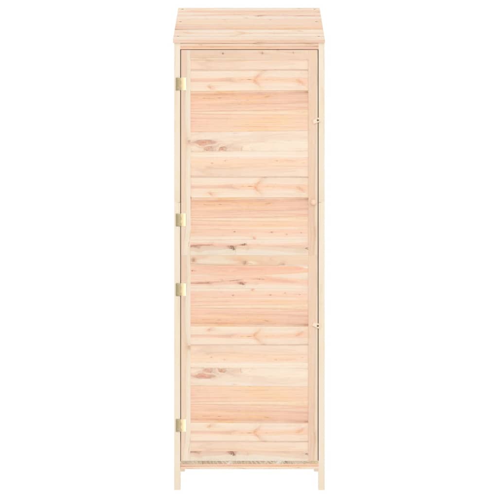 NNEVL Garden Shed 55x52x174.5 cm Solid Wood Fir