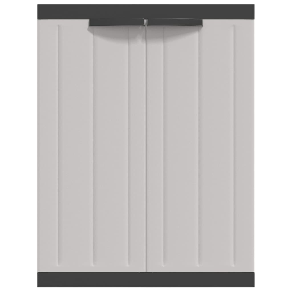 vidaXL Outdoor Storage Cabinet Utility Cupboard Garden Patio Furniture PP
