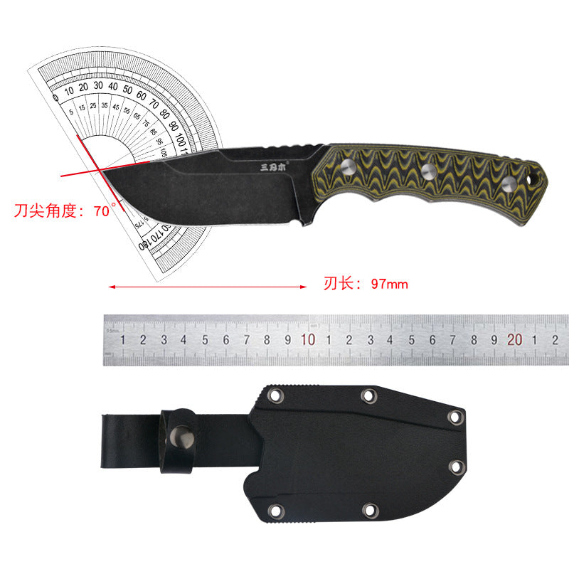 Survival Knife with Sheath - Field Knife Fixed Blade Knives-6