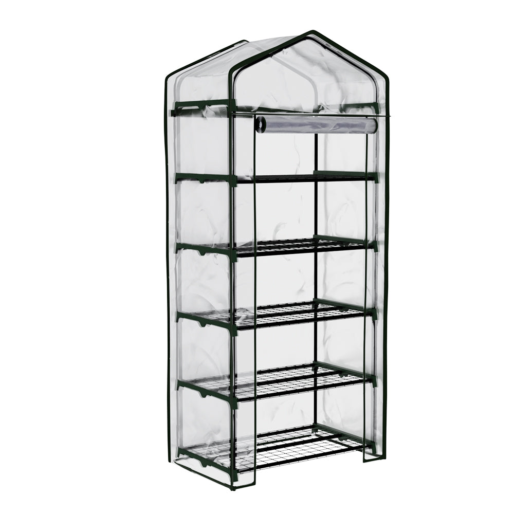 NNEDSZ Greenfingers Mini Greenhouse Garden Shed Green House Tunnel Plant Storage Flower 189cm