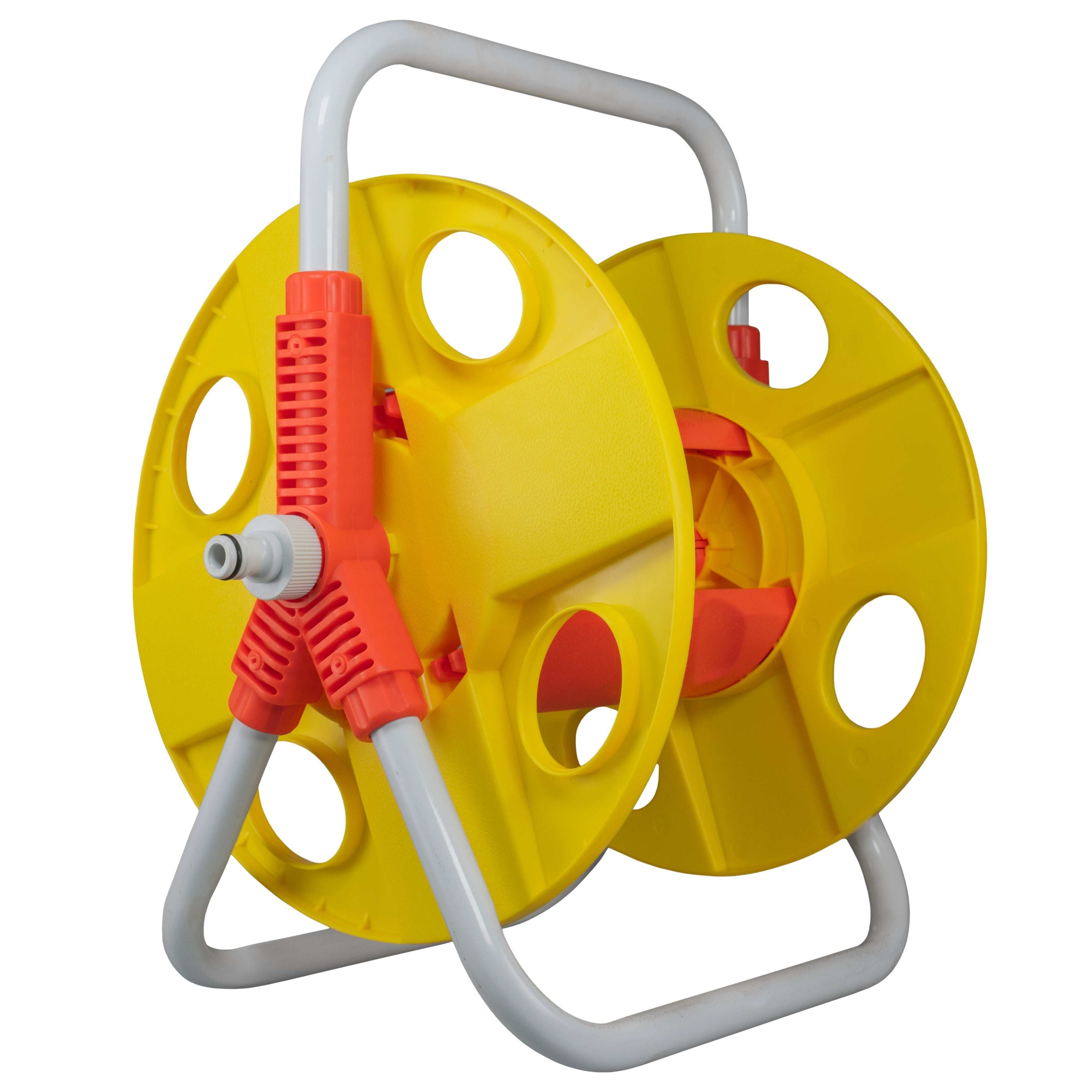 Yellow Garden Hose Reel with 20m Capacity