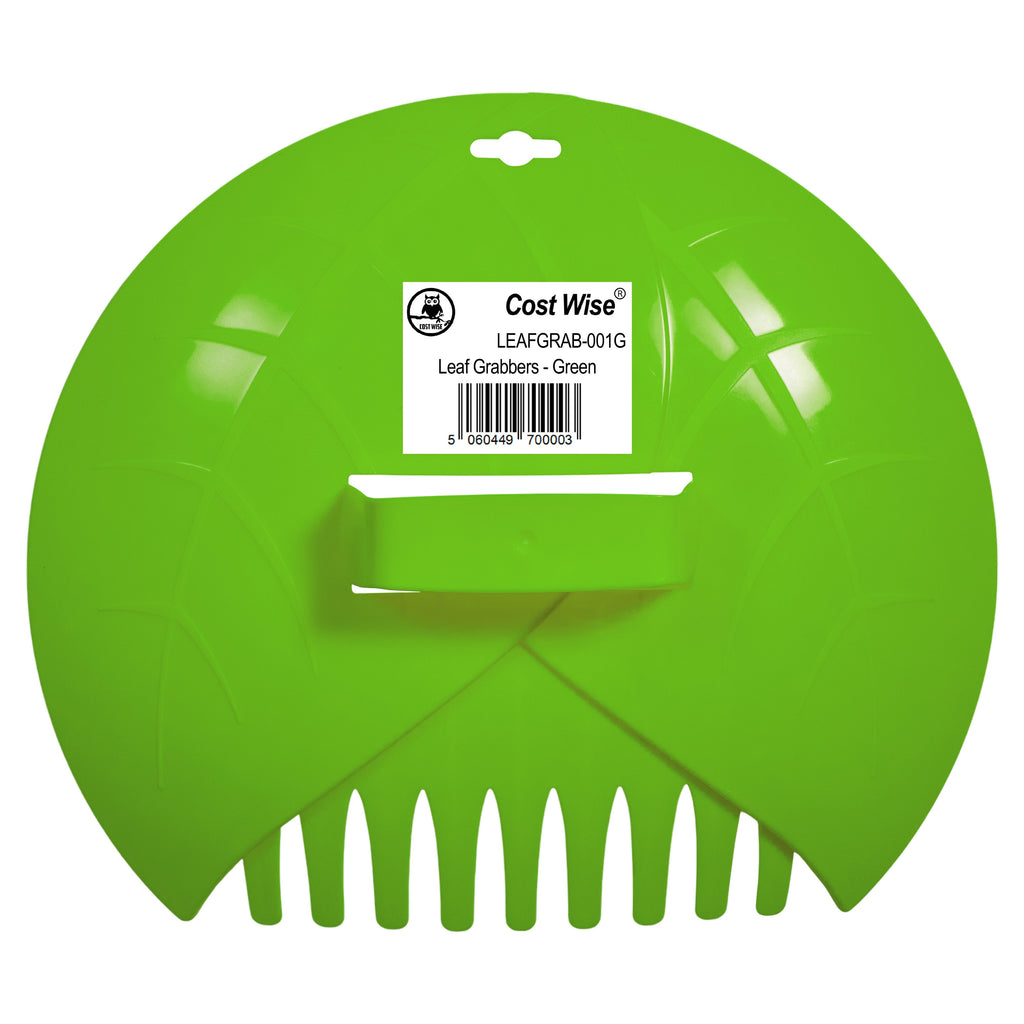 Garden Cleaning Leaf Grabbers, Green