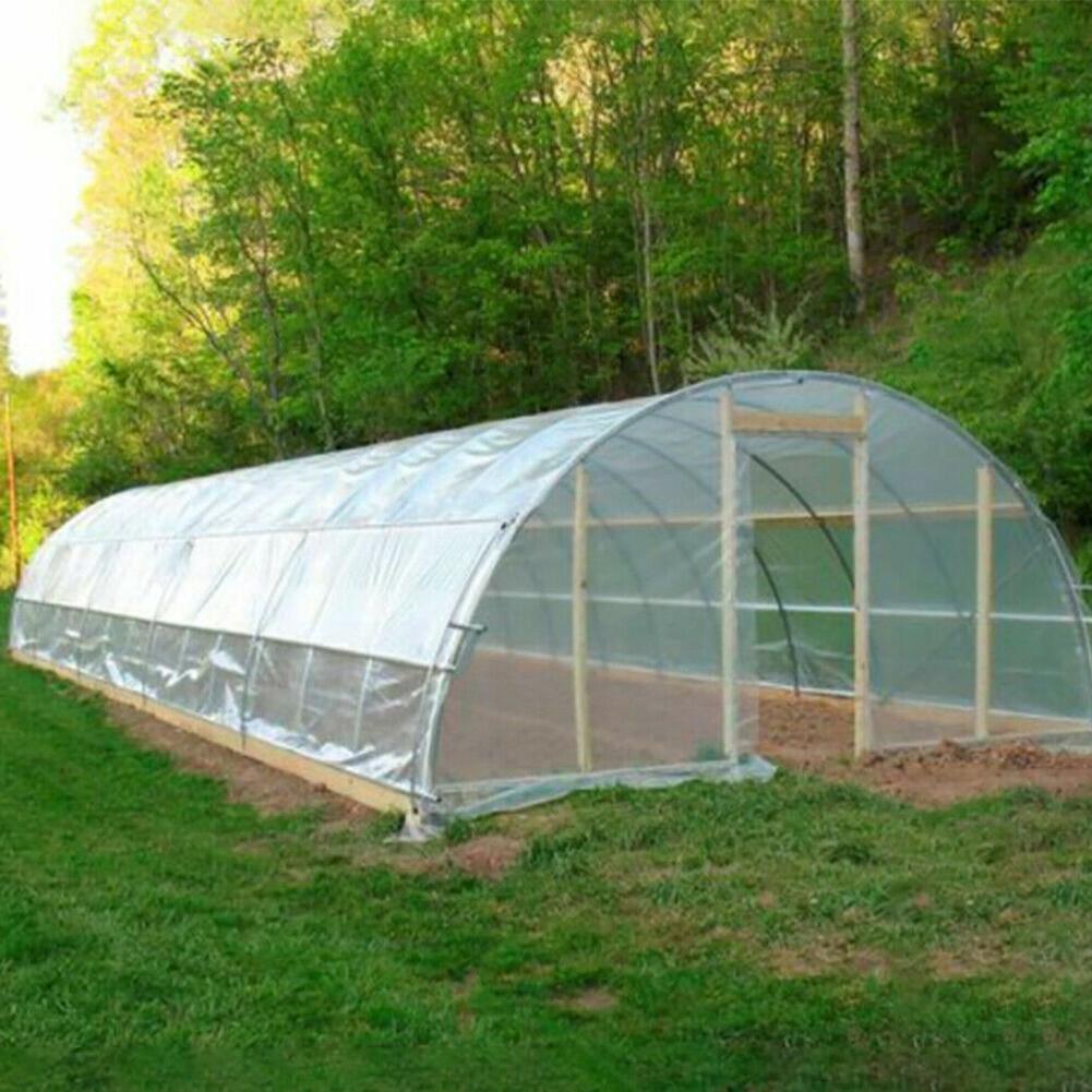 Transparent Vegetable Greenhouse Agricultural Cultivation Plastic Cover Film Plant Greenhouse Waterproof Anti-UV Gardening